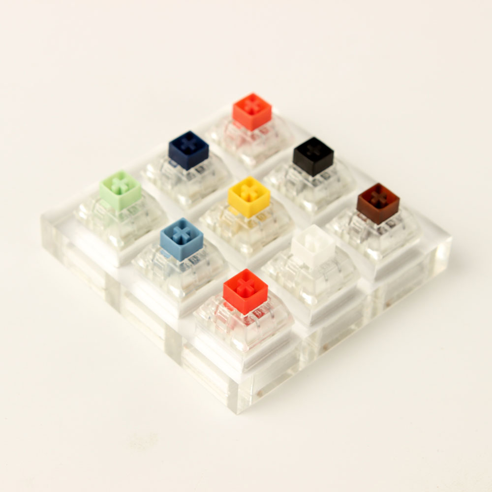 transparent transparent Key cap Nine axle tester Acrylic KAIHUA box Axis Customized accessoriesin the Computer Hardware/Monitor/Computer Peripherals , Keyboard  category - from Buy2taobao.com to provide professional Taobao agent buy service