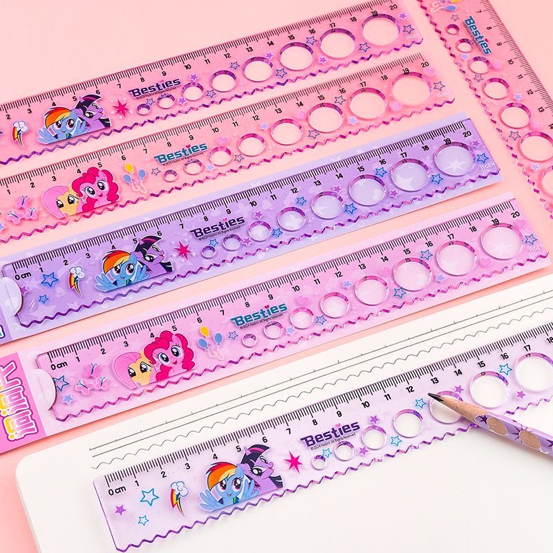 一正小马宝莉20厘米洞洞尺女生