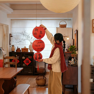 2026过新年福字小灯笼挂件饰春节装饰品氛围感场景布置客厅贺马年