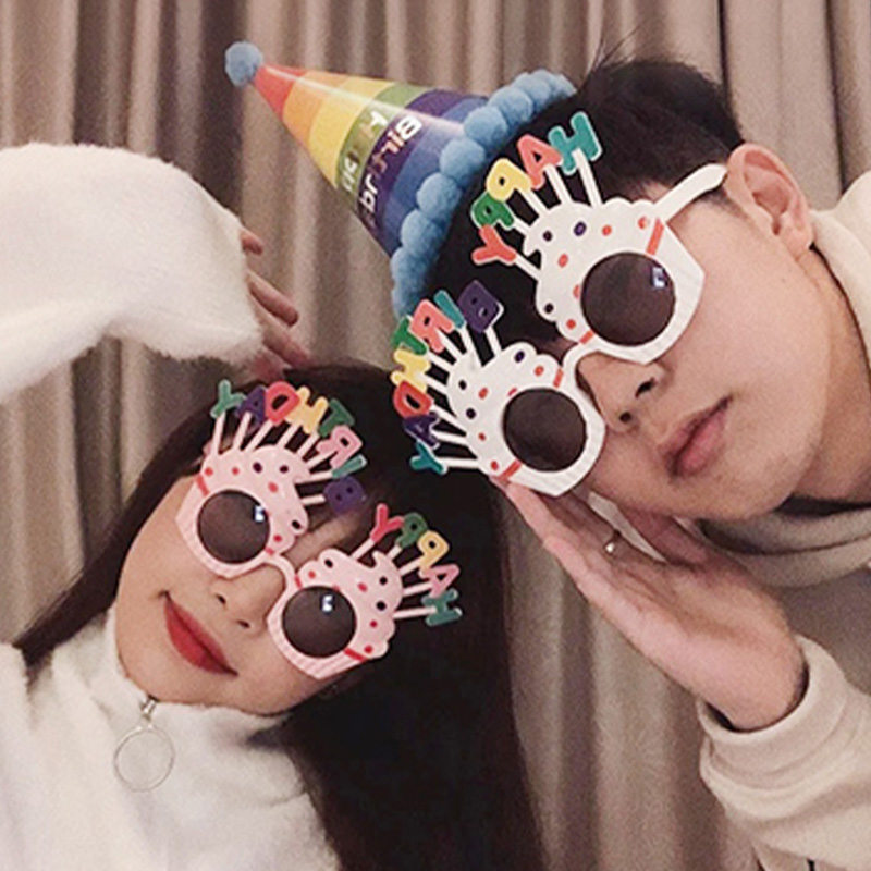 生日派对氛围感拍照道具