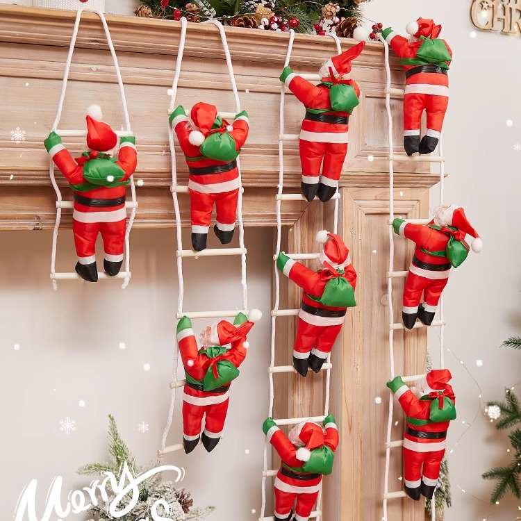 2026新款圣诞装饰品爬梯