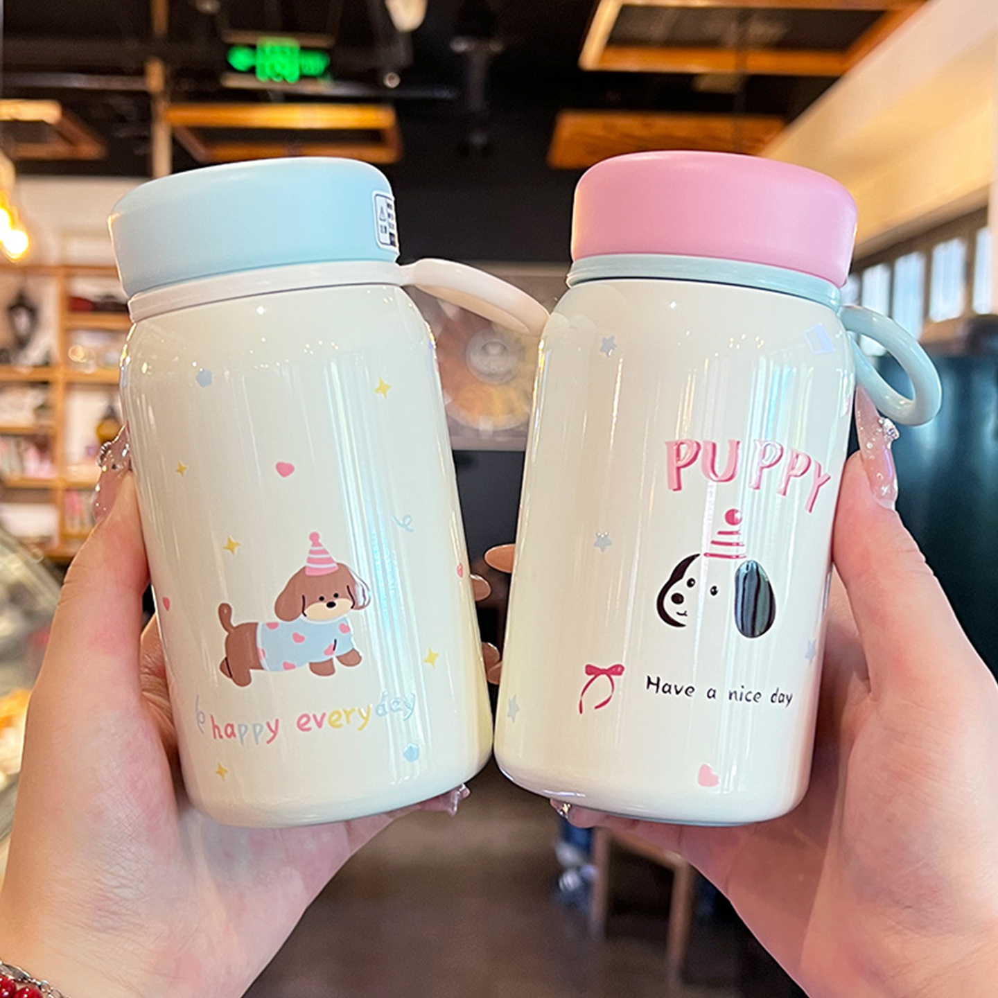 guloo高颜值316不锈钢水杯保温杯