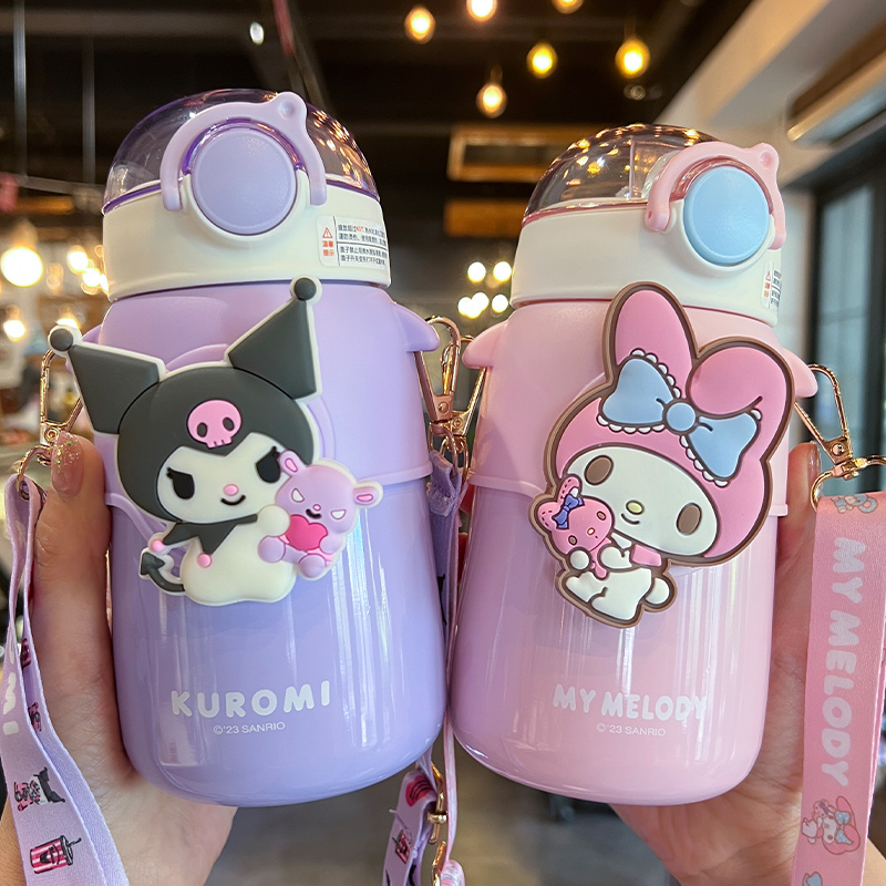 guloo保温杯316不锈钢三丽鸥水杯