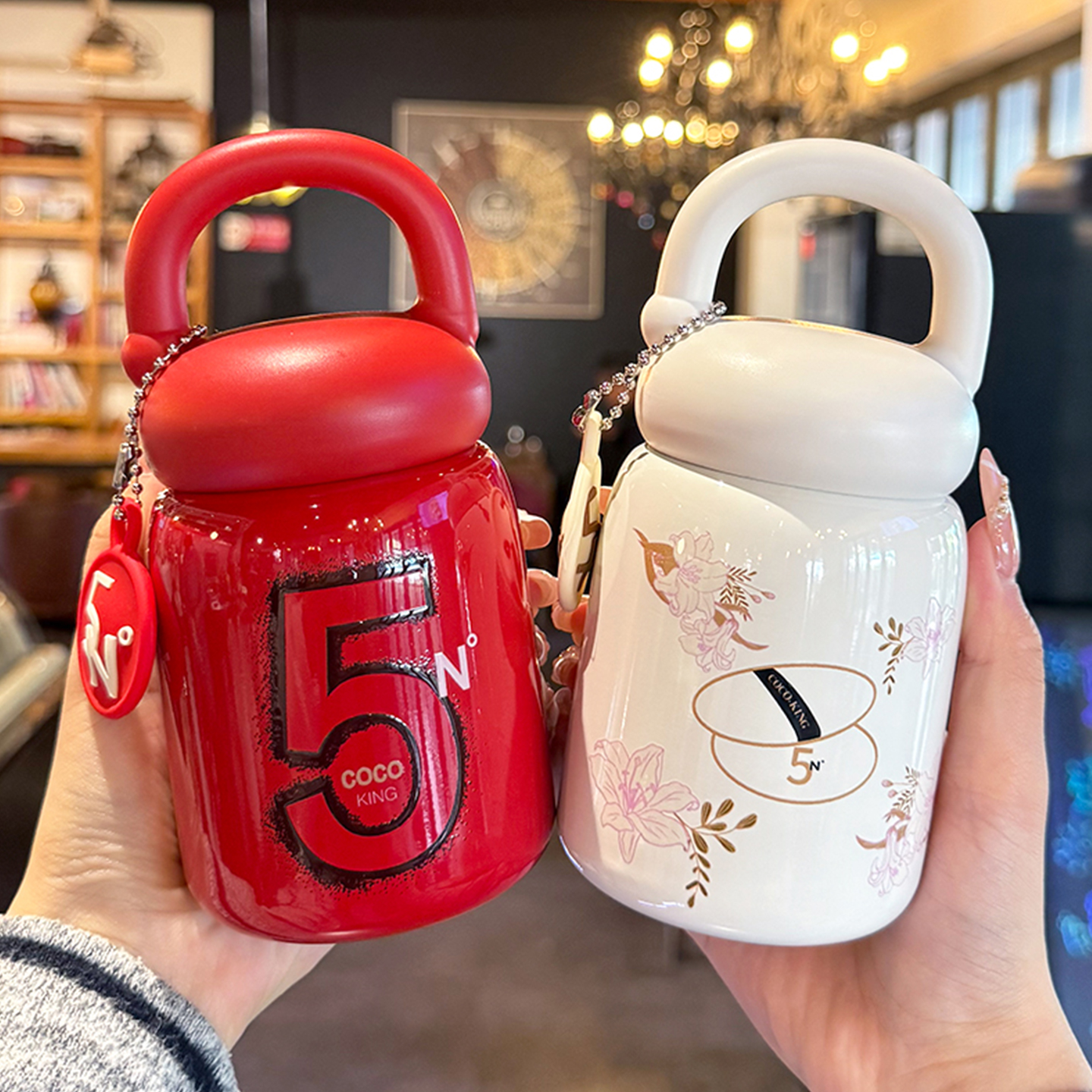 guloo高颜值保温杯316不锈钢水杯