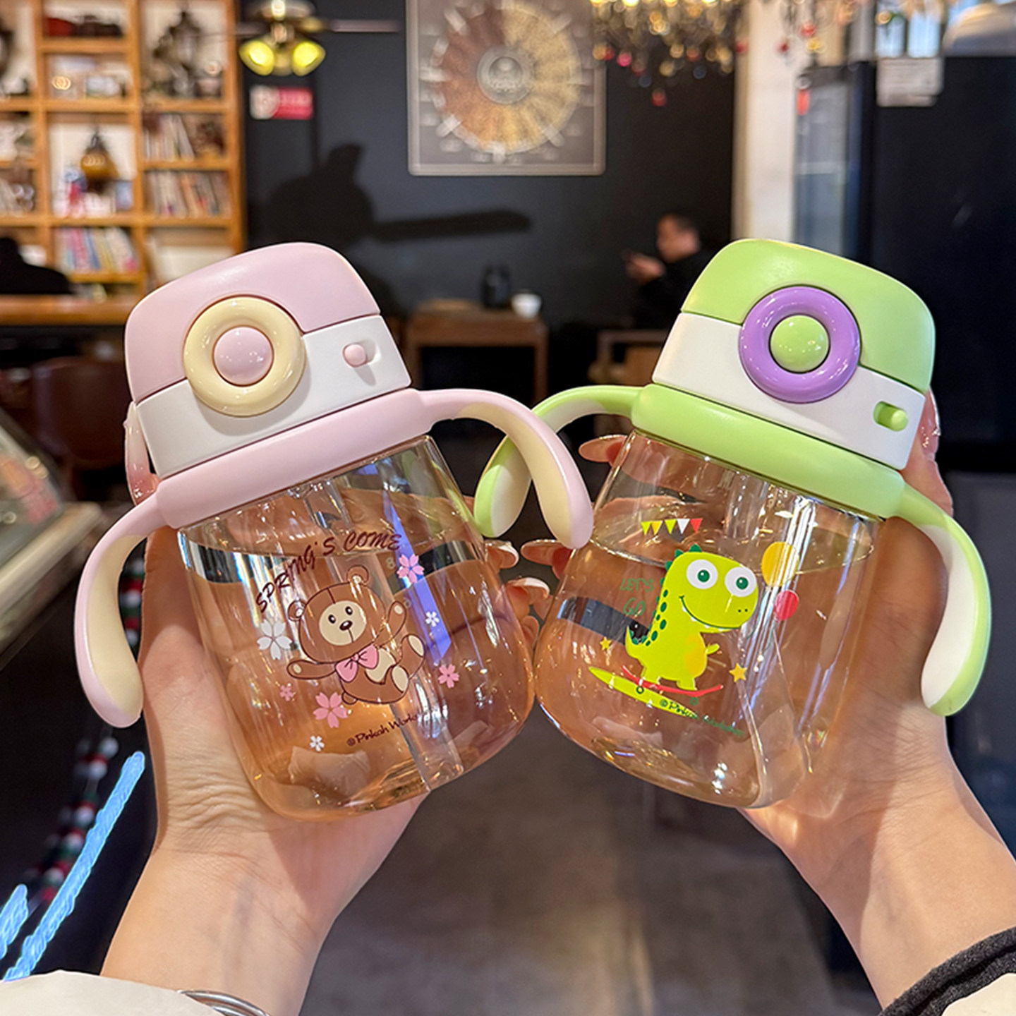 PPSU儿童水杯宝宝婴幼儿学饮杯1-3岁以上吸管杯直饮奶瓶喝水杯子,餐饮具,吸管杯,淘宝优惠券,粉丝福利购,淘宝优惠卷