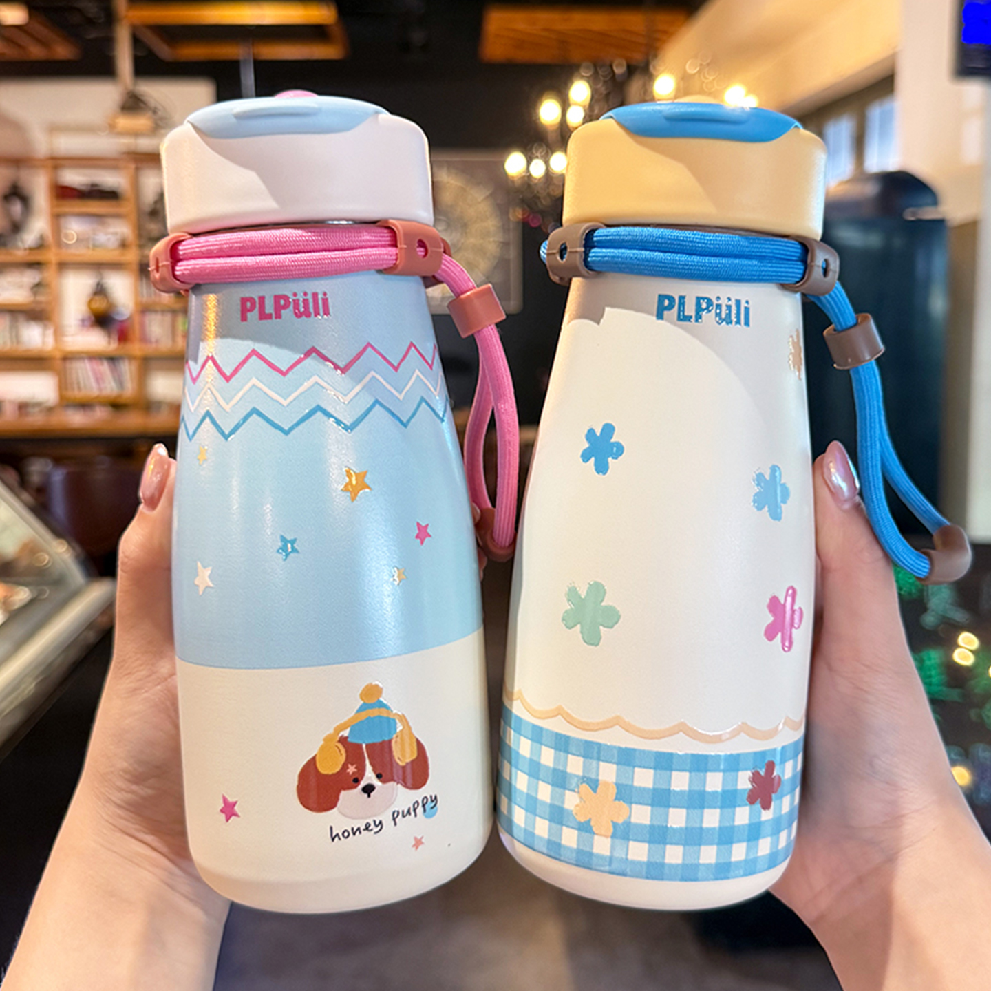 guloo高颜值316不锈钢水杯保温杯