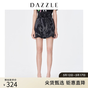 DAZZLE地素奥莱 夏季小众时髦蓬感A字半身裙云朵裙短裙女