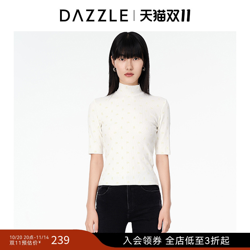 七七22短袖DAZZLE印花