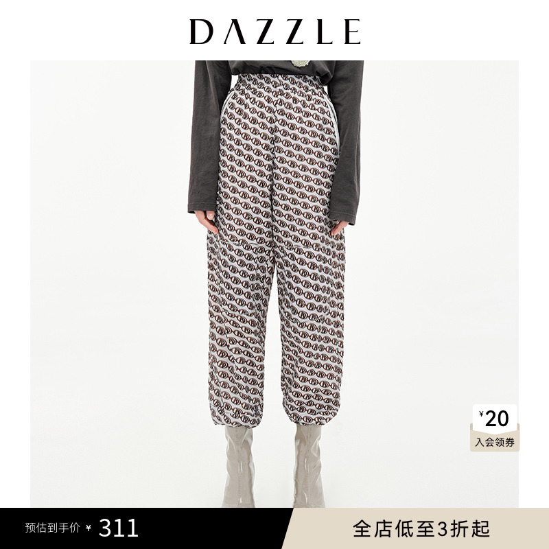 印花设计	束脚设计	松紧腰