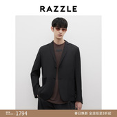黑色修身 RAZZLE 2025夏季 西装 地素奥莱男装