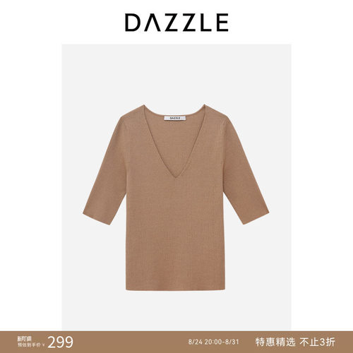简约高级 V领显瘦 百搭单品