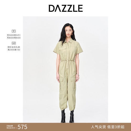 简约百搭	工装风格	连体设计