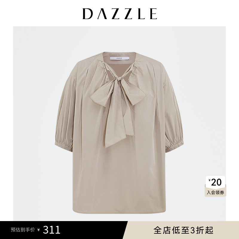100-聚酯	收口袖	系带设计