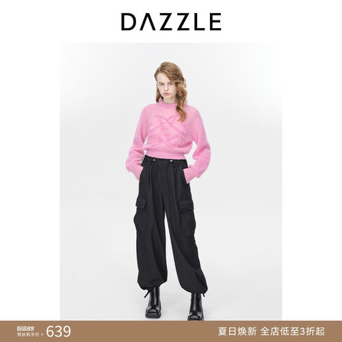 DAZZLE摩登冬季针织长袖