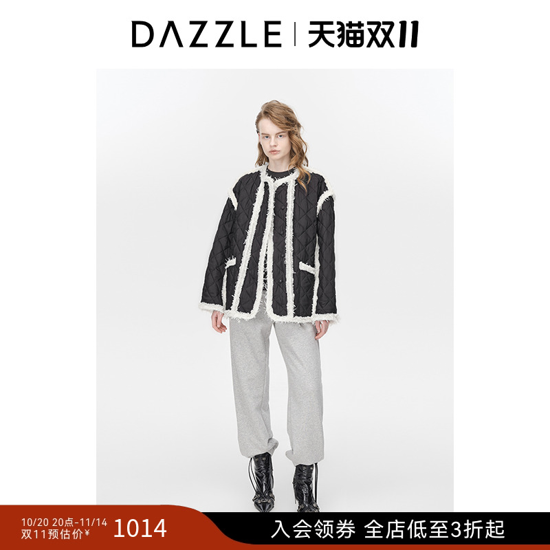 DAZZLE中长款时尚邱天外套