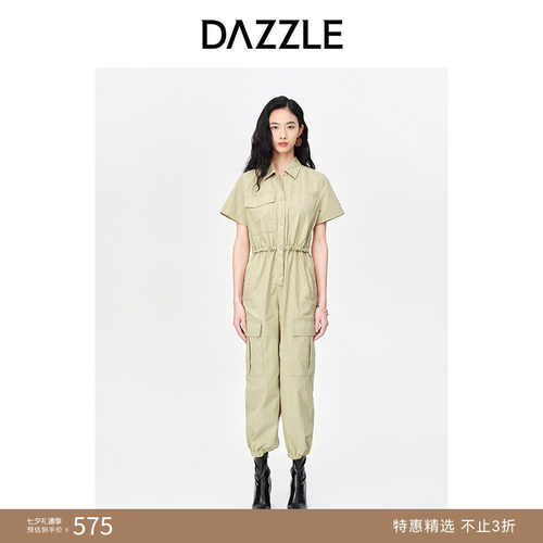 简约百搭	工装风格	连体设计