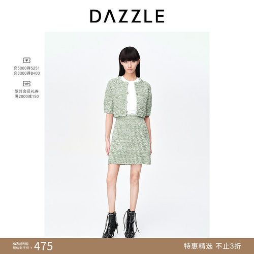小香风格	泡泡袖型	短款版型