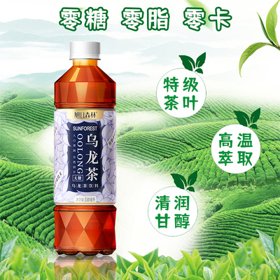 旭日森林无糖乌龙茶510ml整箱0糖