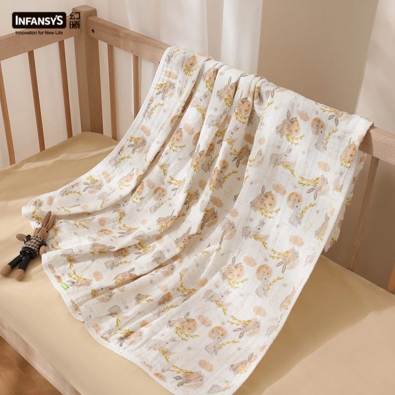 幻曦秋冬新款紗布浴巾