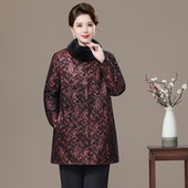 海宁绵羊皮真皮羽绒服女中长款 皮衣保暖加厚水貂毛领宽松皮草外套