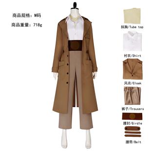 电影死侍3卡桑德拉cos服万圣节X战警卡桑德拉·诺瓦·泽维尔服装