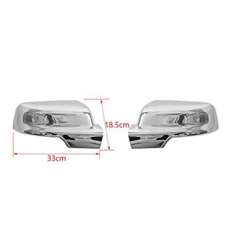 适用于18-22款道奇RAM 倒车镜后视镜外壳反光镜罩外饰改装用品