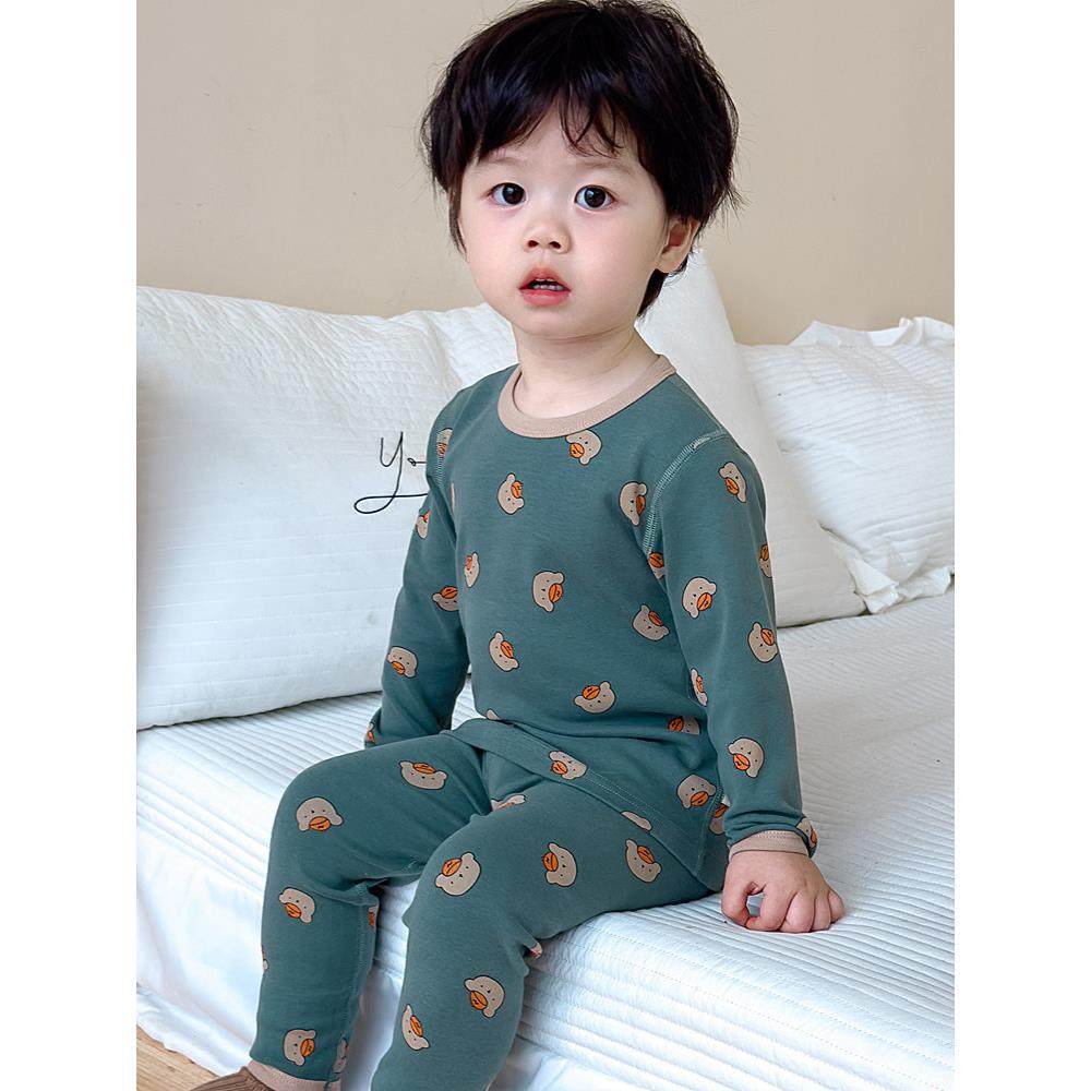 秋冬宝宝秋衣秋裤套装纯棉保暖儿童内衣男童女童棉毛衫无骨厚睡衣,童装/婴儿装/亲子装,内衣套装,淘宝优惠券,粉丝福利购,淘宝优惠卷