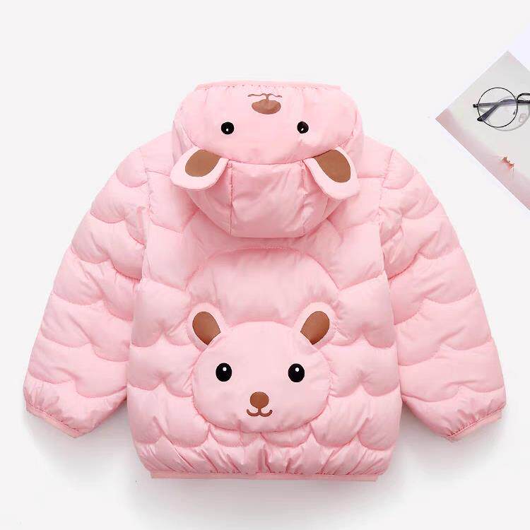 女宝宝羽绒服2025新款公主外穿棉服男女童轻薄棉衣宝宝小孩外套
