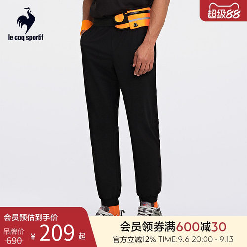 乐卡克针织运动长裤男子