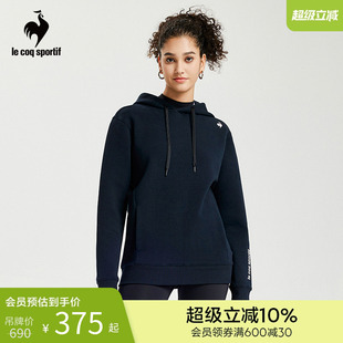 乐卡克法国公鸡秋冬男女休闲连帽卫衣修身 舒适潮牌运动长袖 套头衫
