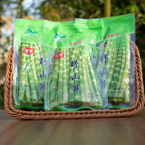 山由贝鲜嫩脆爽无笋衣翡翠绿笋