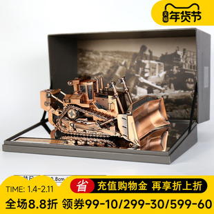 CAT卡特工程车履带推土机模型合金仿真大型挖掘机收藏摆件男孩