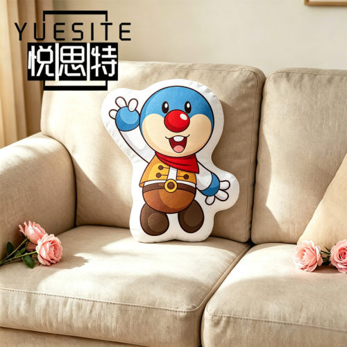 摩尔庄园毛绒异形抱枕公仔娃娃
