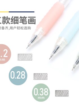 晨光细笔画中性笔0.2/0.28/0.38