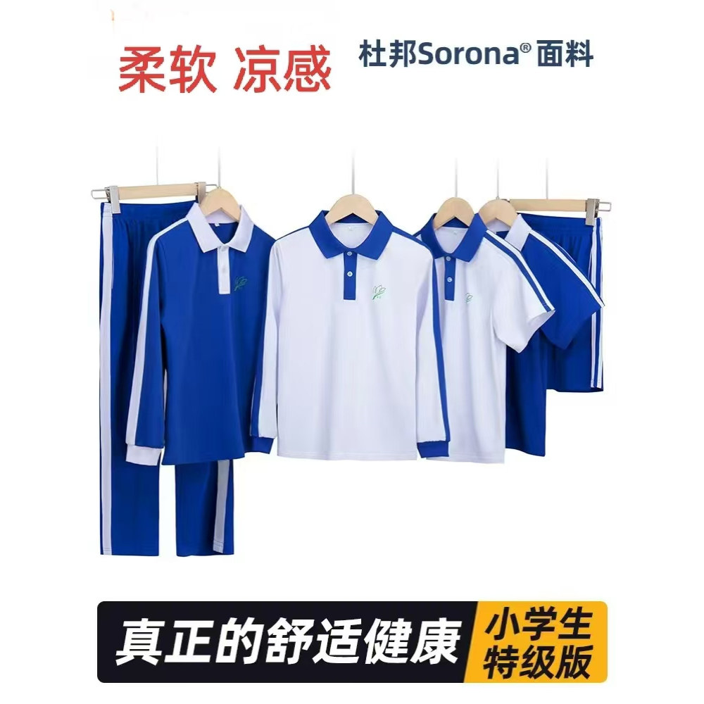 深圳小学生校服男女生夏秋冬冰感