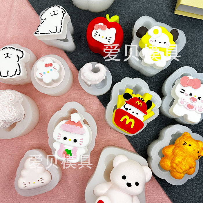 硅胶模具蛋糕装饰烘焙模具