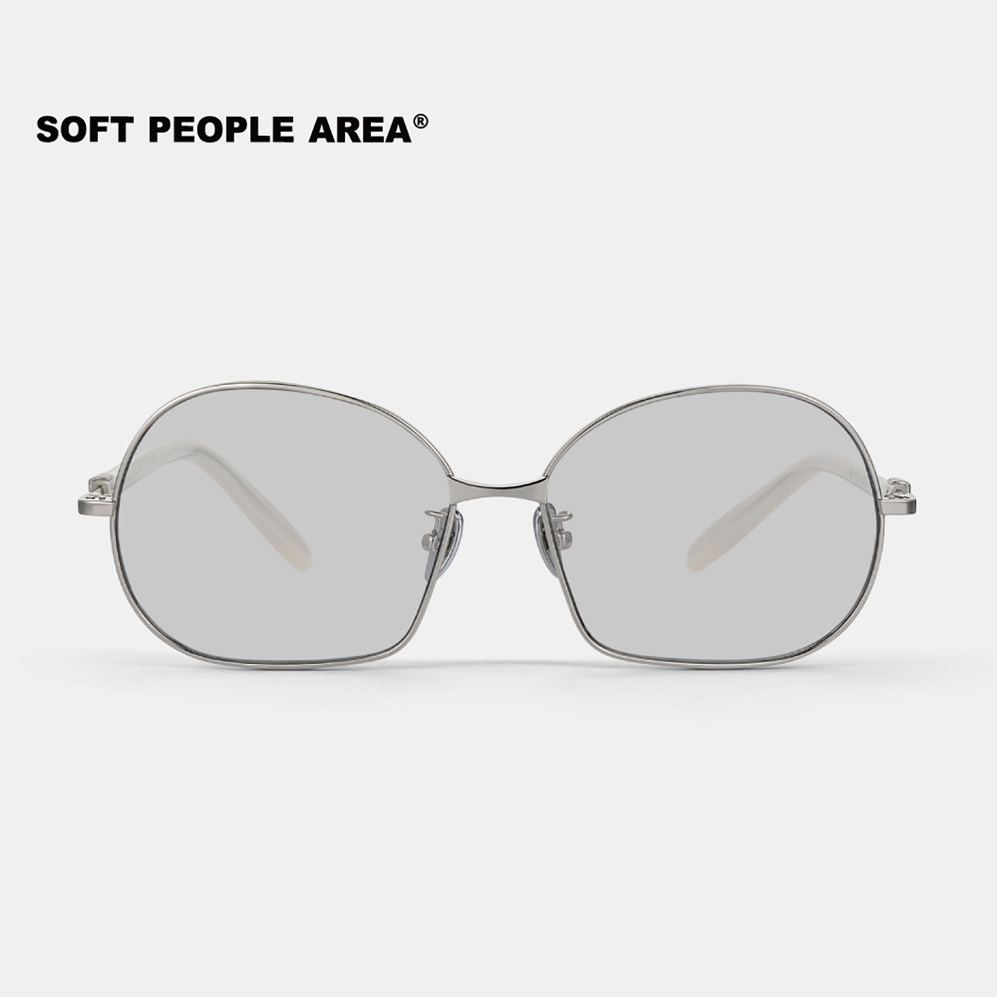 SOFT PEOPLE AREA-LILY(墨镜)大框圆框眼镜太阳镜金属架素颜