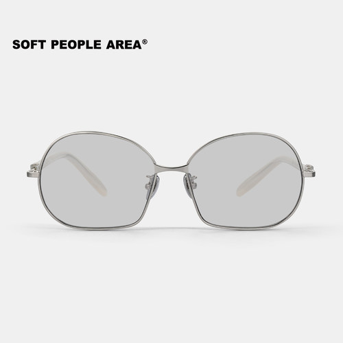 SOFT PEOPLE AREA-LILY(墨镜)大框圆框眼镜太阳镜金属架素颜