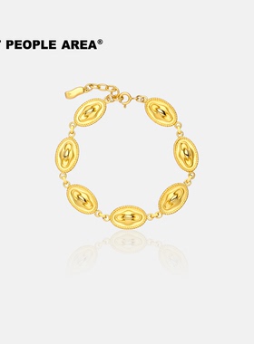 SOFT PEOPLE AREA-绳索图腾金色手链