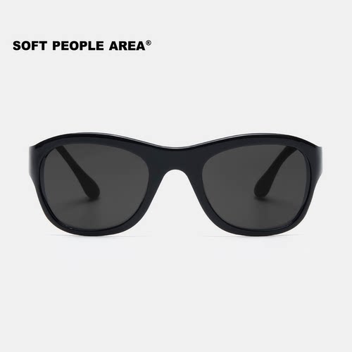 SOFT PEOPLE AREA-BONE(墨镜)方圆框眼镜太阳镜板材素颜防紫外线