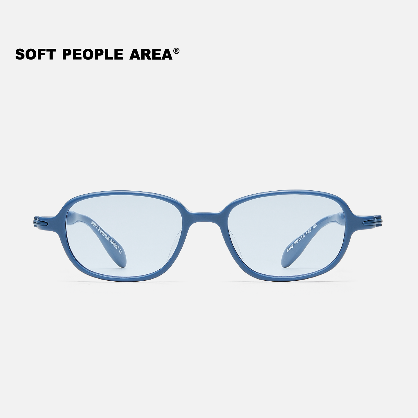 SOFT PEOPLE AREA-SONY(墨镜)方圆框小框眼镜太阳镜板材素颜