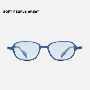 墨镜 SOFT SONY AREA 方圆框小框细镜腿板材太阳镜墨镜 PEOPLE