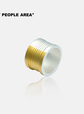 SOFT PEOPLE AREA-绳索图腾拼色戒指