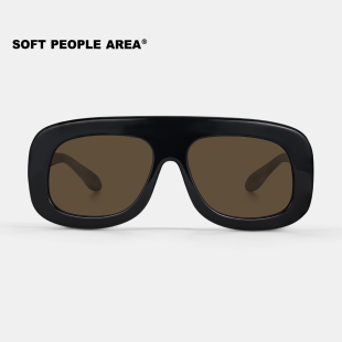 墨镜 AREA—MERMAID 飞行员机车框大框板材太阳镜 PEOPLE SOFT