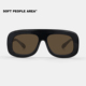 SOFT 飞行员机车框大框板材太阳镜 墨镜 PEOPLE AREA—MERMAID