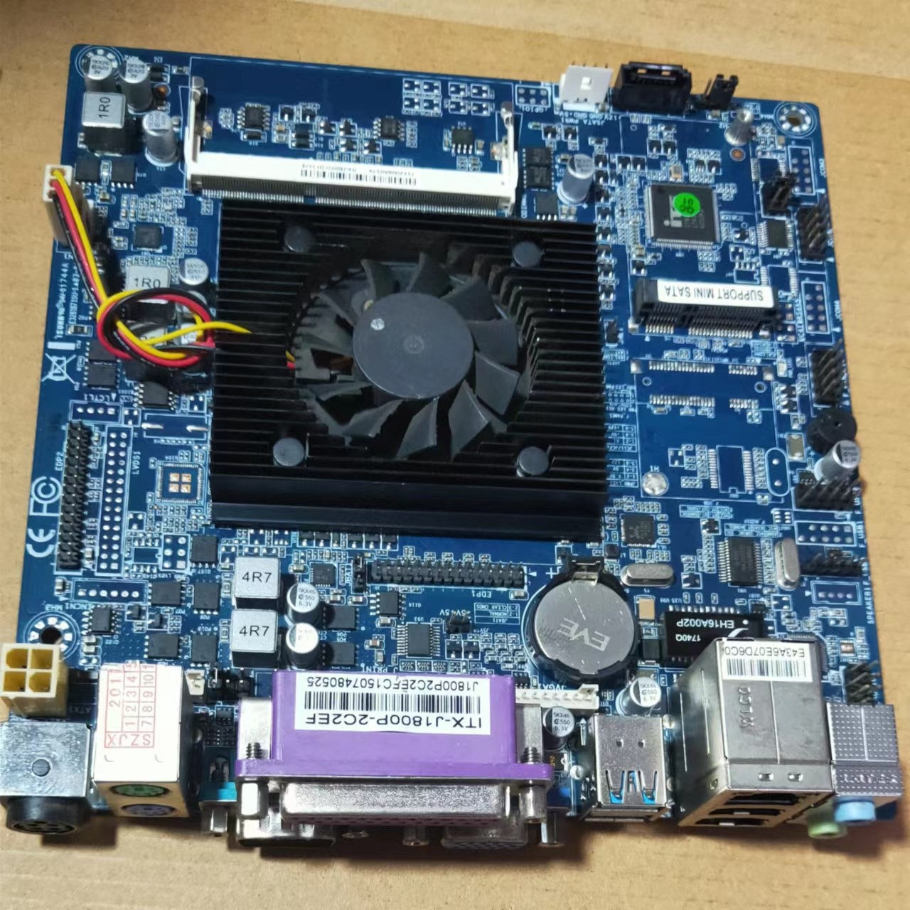 ITX-J1800P-2C2E/J1800PB-2CS8/-2C1L/2CD8AT工控POS收银主板