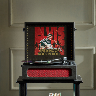 Arkrocket猫王款黑胶唱片机音响