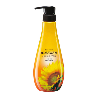 [新]日本客乐谐HIMAWARI向日葵洗发水500ml