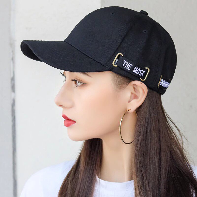 帽子女韩版潮鸭舌帽男潮牌ins百搭日系夏天时尚潮人女夏季太阳帽