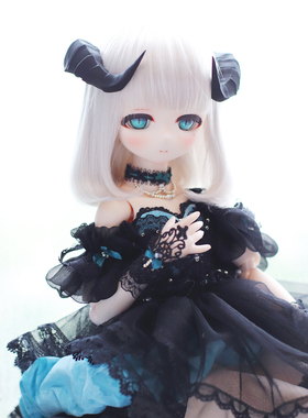 「小羊商店」BJD MDD DD 3分恶魔角 4分6分 通贩恶魔尖角